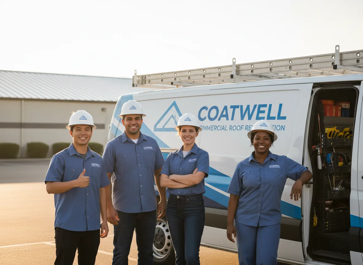 Commercial roof coating company in Mulberry, KS